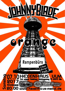 PnR Concert mit Johnny Blade Orange Rampenbüro