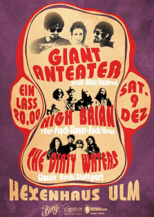 High on Music: Giant Anteater/ High Brian / The Dirty Waters
