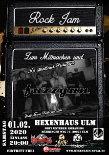 Rock Jam mit Fuzzgun