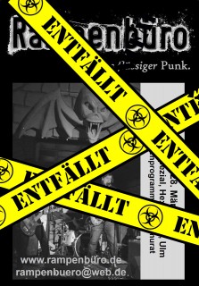 Rocksack-Special - abgesagt