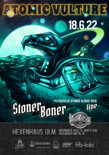 Atomic Vulture / Moving Through Silence Tour 2022 (12€/10 erm.)