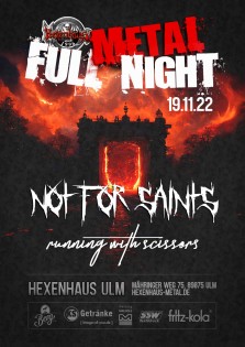 Not for Saints / Running with Scissors