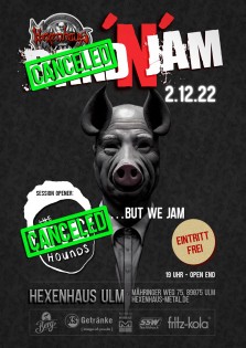 Band'n'Jam krankheitsbedingt heute ohne Opener