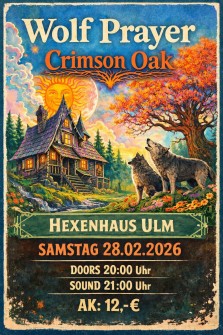 CRIMSON OAK + WOLF PRAYER