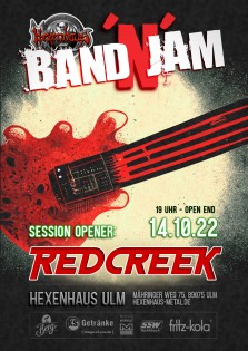Band'n'Jam mit Red Creek / Eintritt frei - Spenden erwünscht